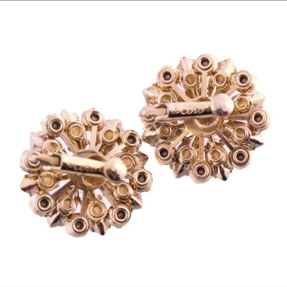 Coro Faux Pearl and Aurora Borealis Rhinestone Set - Picture 4 of 4